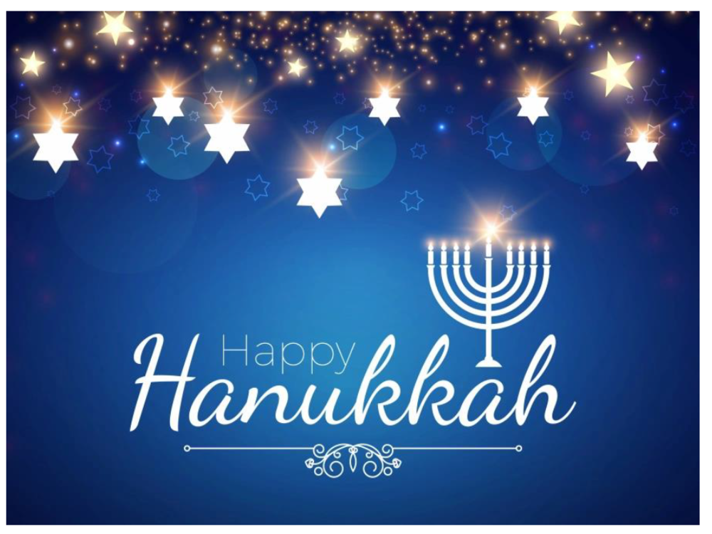 WISHING YOU A HAPPY HANUKKAH!