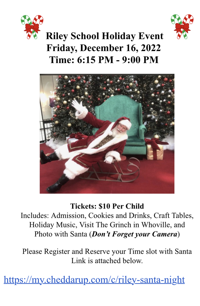 Riley Elementary School Annual Holiday Event
