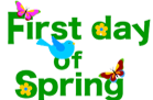 Happy First Day of Spring!