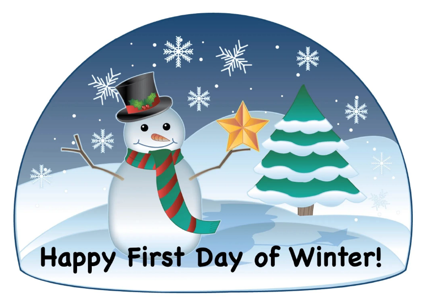 HAPPY FIRST DAY OF WINTER!