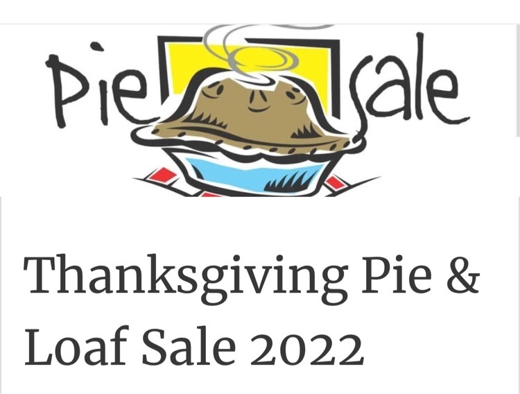 Riley PTSO Thanksgiving Pie Sale 2022