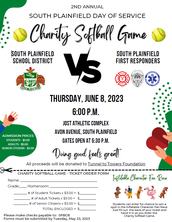2023 Day of Service Charity Softball Game