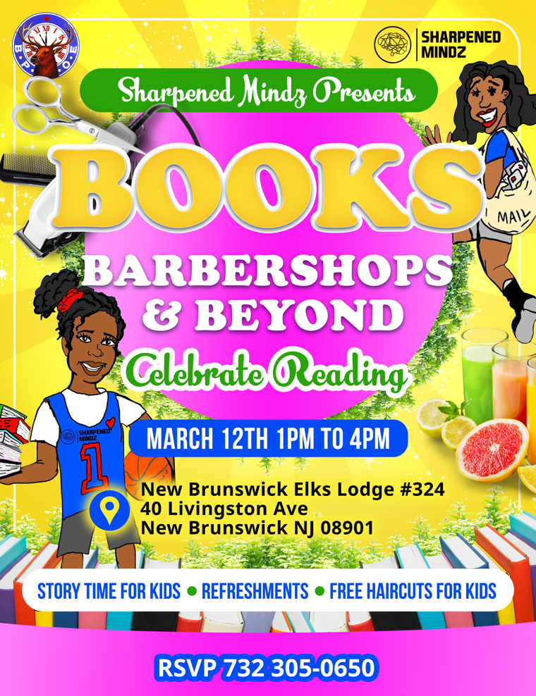 Books, Barbershops and Beyond Celebrate Reading 