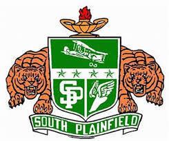 two tigers and a South Plainfield crest