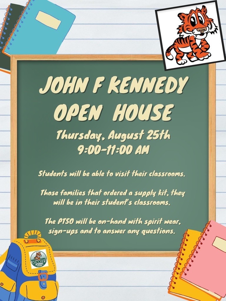 picture of JFK Open House flyer