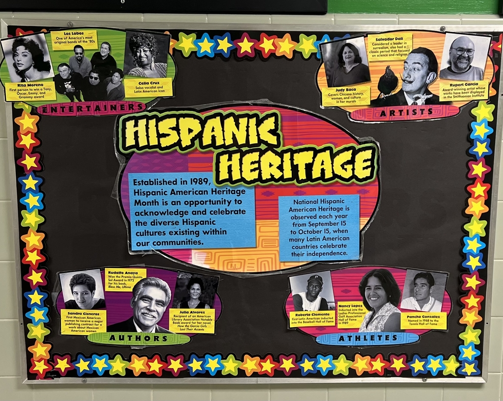 hispanic heritage bulletin board