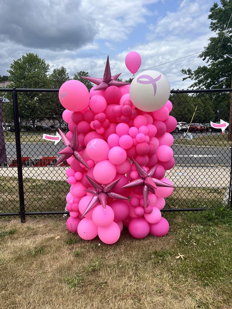 Amazing balloon decoration by Mrs. McNamee!